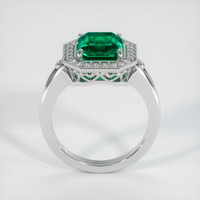 2.79 Ct. Emerald Ring, 18K White Gold 3