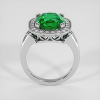 5.23 Ct. Emerald Ring, 18K White Gold 3
