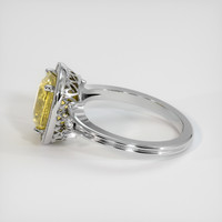 4.08 Ct. Sapphire Ring, 18K White Gold 4