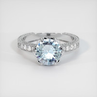 1.35 Ct. Gemstone Ring, Platinum 950 1