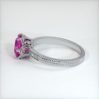 1.72 Ct. Pink Sapphire Ring, Platinum 950 4