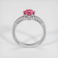 1.07 Ct. Padparadscha Sapphire Ring, Platinum 950 3