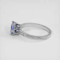 1.59 Ct. Blue Sapphire Ring, Platinum 950 4