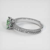 1.17 Ct. Green Sapphire Ring, Platinum 950 4