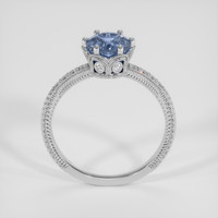 1.44 Ct. Blue Sapphire Ring, Platinum 950 3