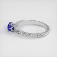 0.54 Ct. Sapphire Ring, Platinum 950 4