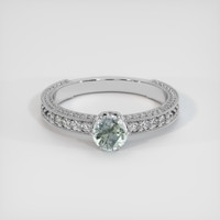 0.76 Ct. Sapphire Ring, Platinum 950 1