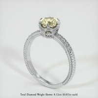 1.05 Ct. Sapphire Ring, Platinum 950 2