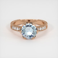 1.35 Ct. Gemstone Ring, 14K Rose Gold 1