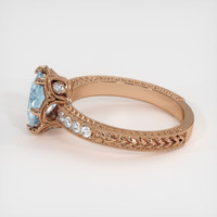 1.35 Ct. Gemstone Ring, 14K Rose Gold 4