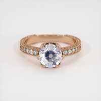 1.29 Ct. Gemstone Ring, 14K Rose Gold 1