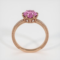 2.15 Ct. Sapphire Ring, 14K Rose Gold 3