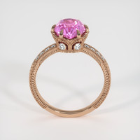 2.12 Ct. Sapphire Ring, 14K Rose Gold 3