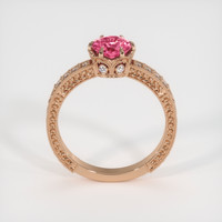 1.07 Ct. Sapphire Ring, 14K Rose Gold 3