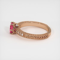 1.07 Ct. Sapphire Ring, 14K Rose Gold 4