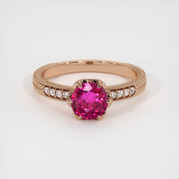 Ruby Ring 1.29 Ct. 14K Rose Gold Preview