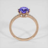 1.93 Ct. Purple Sapphire Ring, 14K Rose Gold 3