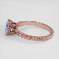 1.49 Ct. Bi Color / Parti Sapphire Ring, 14K Rose Gold 4