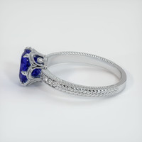 2.09 Ct. Sapphire Ring, 14K White Gold 4