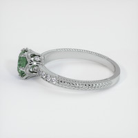 1.01 Ct. Sapphire Ring, 14K White Gold 4