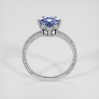 1.59 Ct. Blue Sapphire Ring, 18K White Gold 3