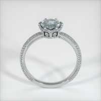 1.15 Ct. Sapphire Ring, 18K White Gold 3
