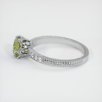 1.02 Ct. Sapphire Ring, 18K White Gold 4