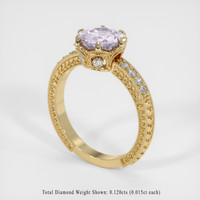 1.29 Ct. Gemstone Ring, 14K Yellow Gold 2