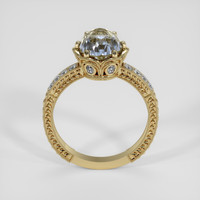 3.22 Ct. Bi Color Sapphire Ring, 14K Yellow Gold 3