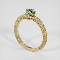 0.83 Ct. Bi Color Sapphire Ring, 14K Yellow Gold 2