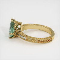 2.27 Ct. Sapphire Ring, 14K Yellow Gold 4