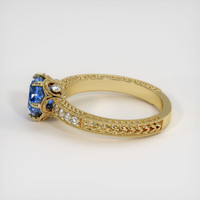 1.65 Ct. Sapphire Ring, 18K Yellow Gold 4