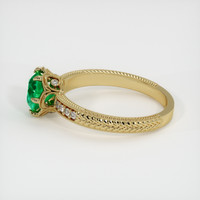 Emerald Ring 0.98 Ct., 18K Yellow Gold Preview