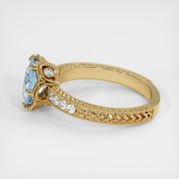 1.35 Ct. Gemstone Ring, 18K Yellow Gold 4