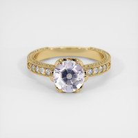 1.29 Ct. Gemstone Ring, 18K Yellow Gold 1