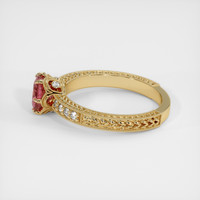 1.07 Ct. Sapphire Ring, 18K Yellow Gold 4