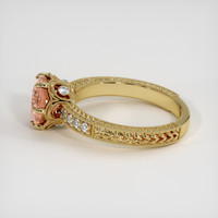2.26 Ct. Sapphire Ring, 18K Yellow Gold 4