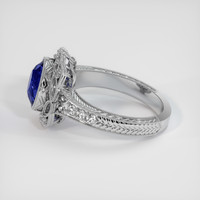 2.80 Ct. Blue Sapphire Ring, Platinum 950 4