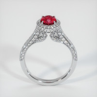 1.06 Ct. Ruby Ring, 14K White Gold 3