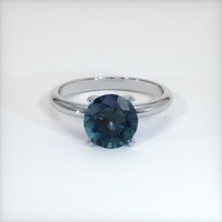 1.56 Ct. Sapphire Ring, Platinum 950 1