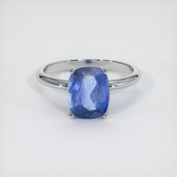 2.76 Ct. Sapphire Ring, Platinum 950 1