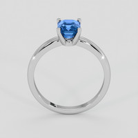 1.24 Ct. Blue Sapphire Ring, Platinum 950 3