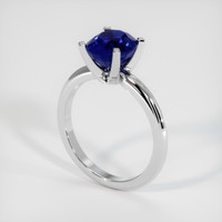 2.69 Ct. Color Change Sapphire Ring, Platinum 950 2