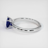 1.15 Ct. Blue Sapphire Ring, Platinum 950 4