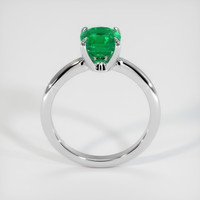 1.43 Ct. Emerald Ring, Platinum 950 3