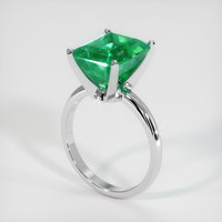 5.77 Ct. Emerald Ring, Platinum 950 2