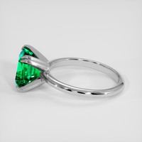 2.94 Ct. Emerald Ring, Platinum 950 4