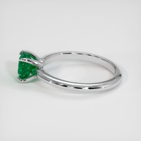 1.15 Ct. Emerald Ring, Platinum 950 4