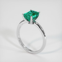 1.80 Ct. Emerald Ring, Platinum 950 2