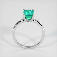 1.80 Ct. Emerald Ring, Platinum 950 3